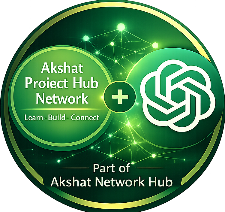 Akshat Network Hub Custom GPT (built using ChatGPT modules)